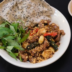 Tim Mề Gà Cháy Tỏi